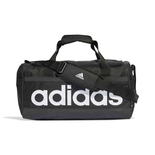 .Adidas Liner Duffel Bag EXTRA SMALL - BLACK/WHITE - (HT4744) - C17