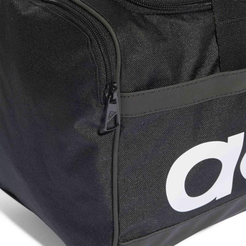 .Adidas Liner Duffel Bag SMALL - BLACK/WHITE - (HT4742) - C17