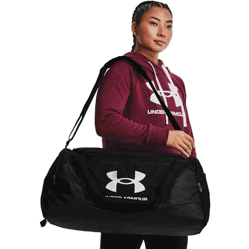 .Under Armour Undeniable 5 MD Duffel Bag 58 Litres - Black/Silver - (1369223-001) - C25
