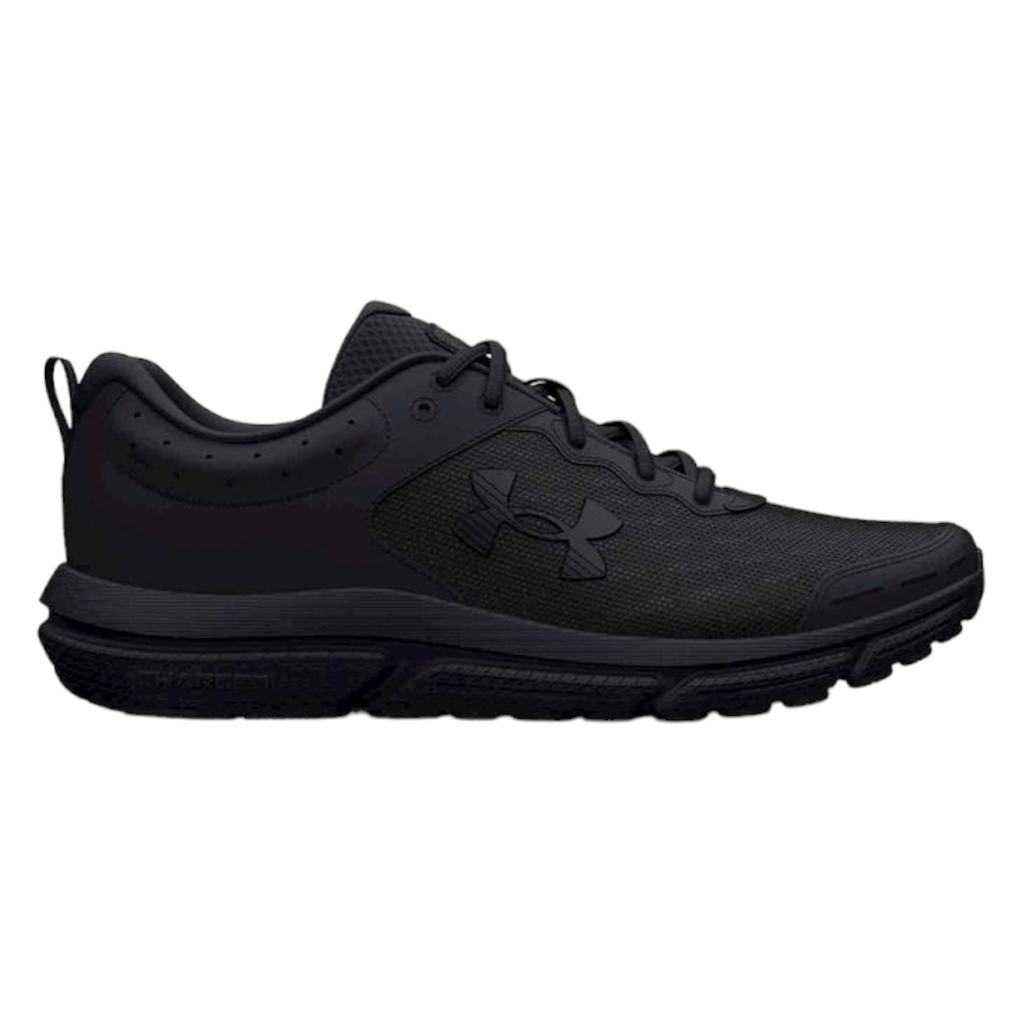 Under Armour Mens Charged Assert 10 Black/Black (3026175 004