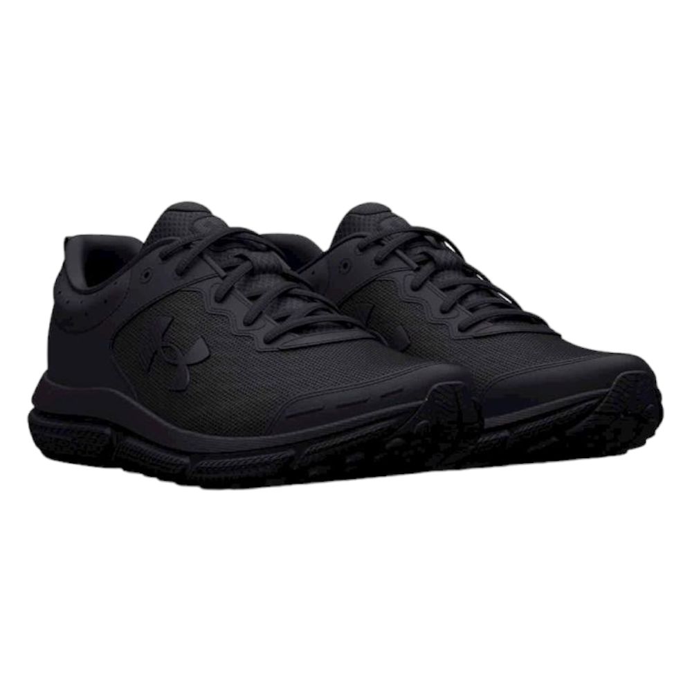 .Under Armour Mens Charged Assert 10 Black/Black - (3026175 004) - M10 - R2L11