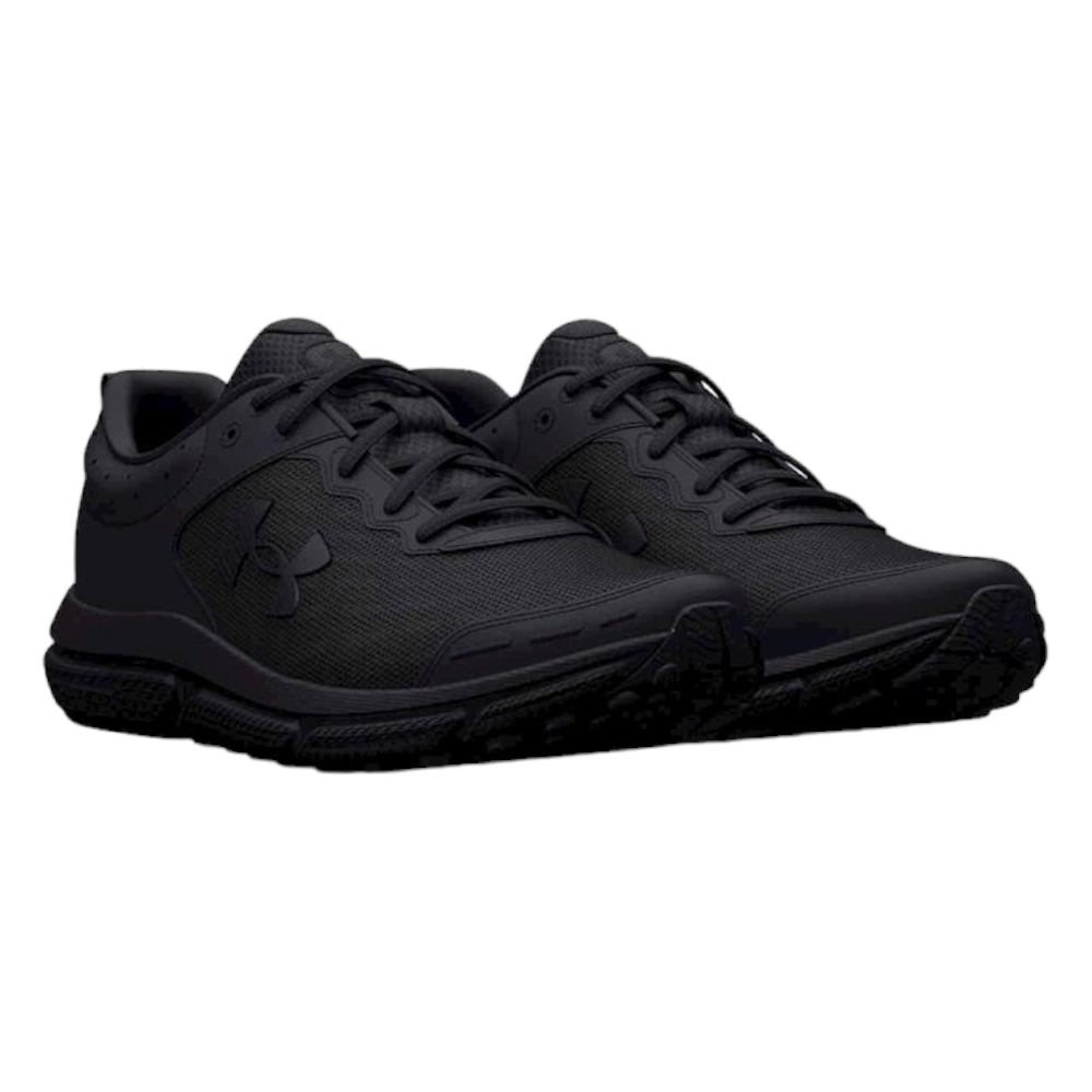 - Under Armour Mens Charged Assert 10 Black/Black - (3026175 004) - M10 - R2L14