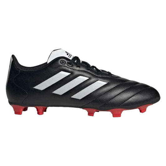 Adidas Mens Goletto FG VIII Boot BLACK / WHITE / RED - (GX7793) - BR - R2L17