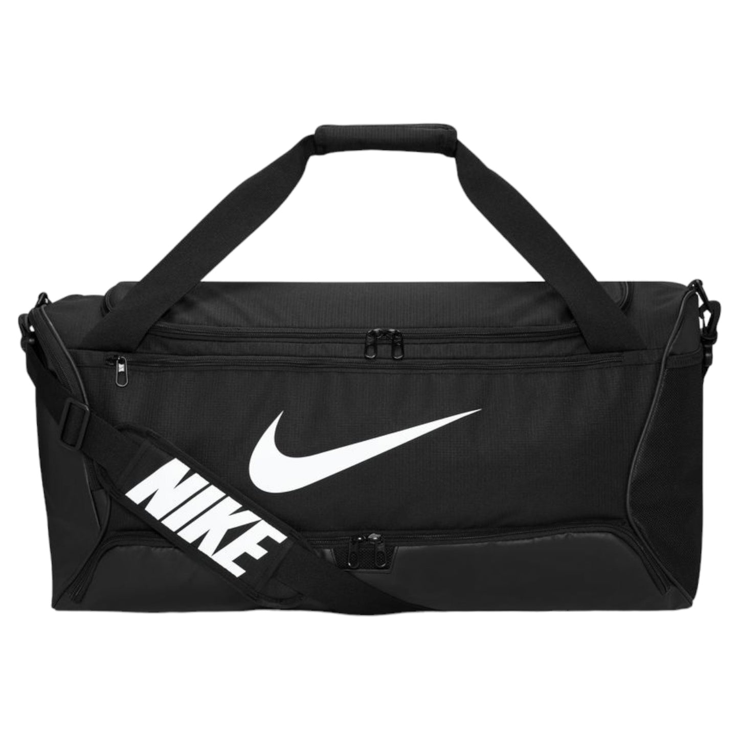 .Nike Brasilia Training Duffel Bag Medium 60Litres - Black/White - (DH7710 010) - F