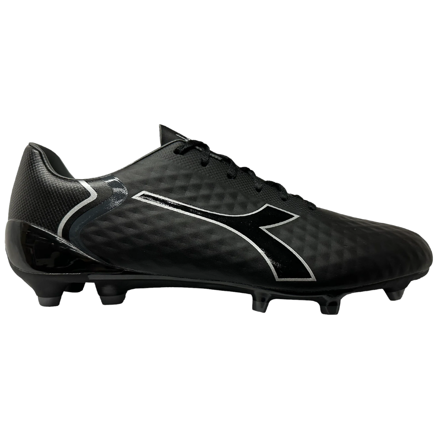 DIADORA MENS SABRE BOOTS BLACK/SILVER (FDF23003) - SM - R2L17