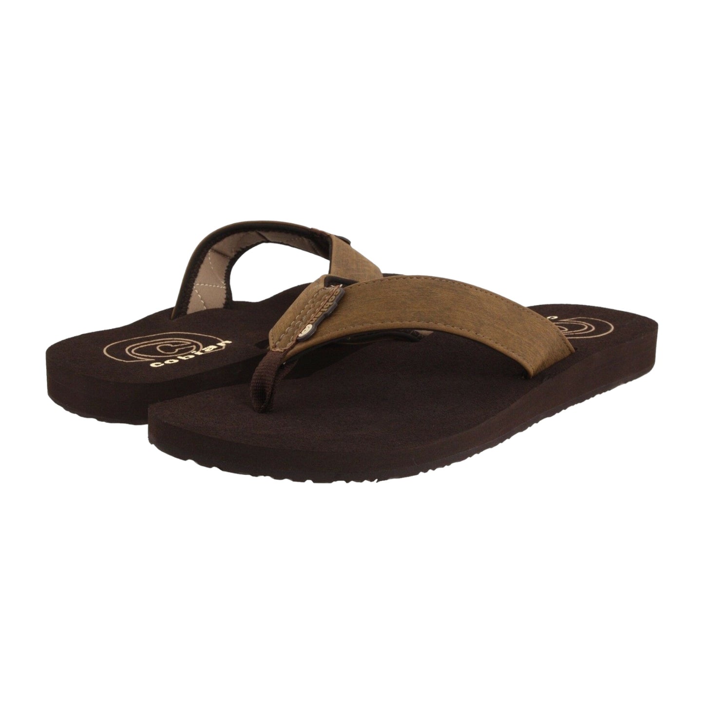Cobian Mens Jandals Floater Mocha - (FLT08-203-10) - F