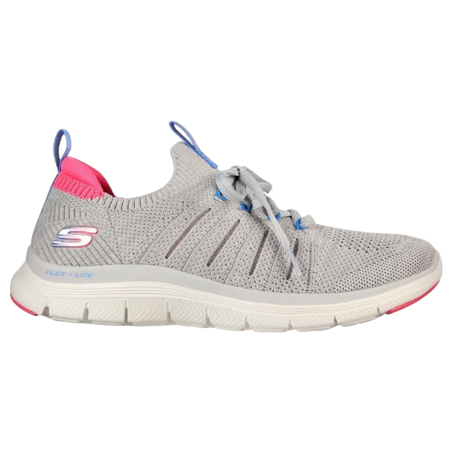 .Skechers Womens Flex Appeal 4.0 Grey/Pink- (149306/GYPK) - GX - R2L15