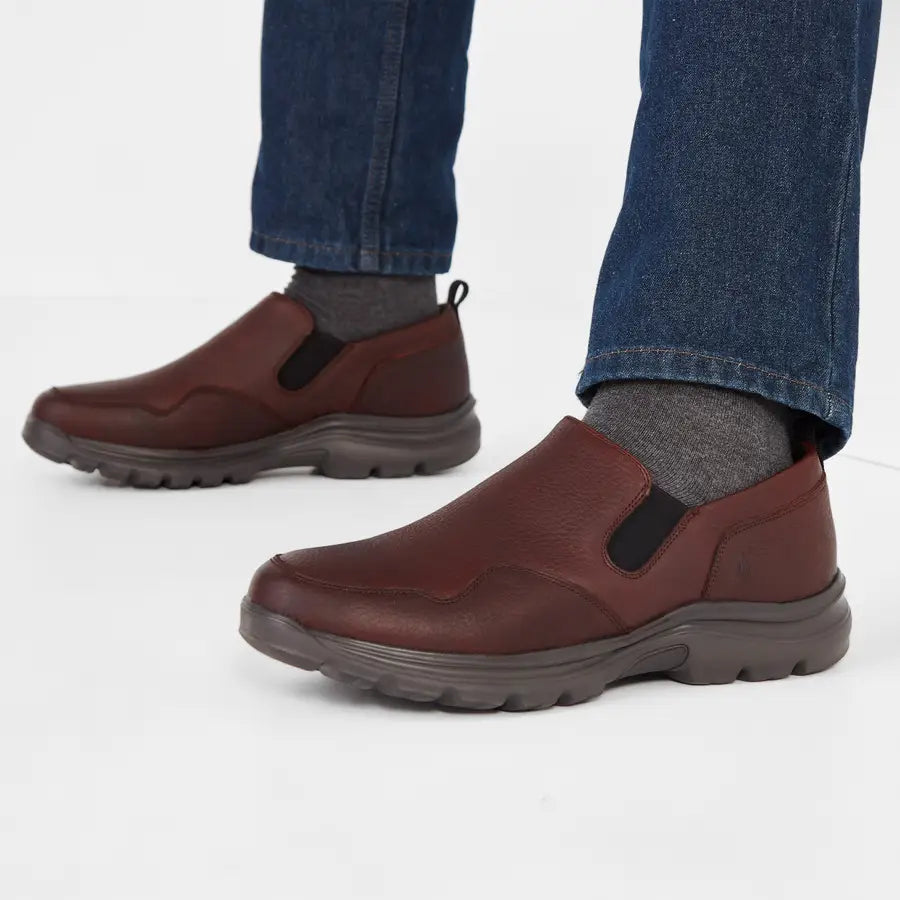 .Hush Puppies Alpe Brown Pebble - ALPE - F