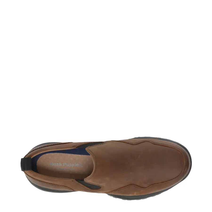 .Hush Puppies Alpe Brown Pebble - ALPE - F