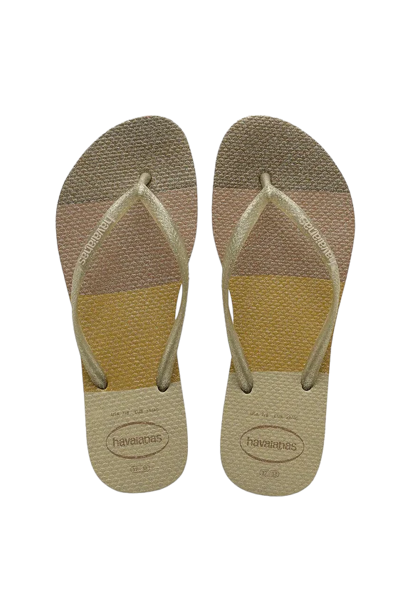 .HAVAIANAS Womens SL PALETTE GLW FC SAND GRAY- HVGSG - F