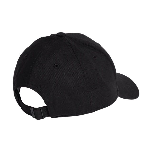 .Adidas COTTON TWILL BASEBALL CAP - Black/White- (II3513) - F