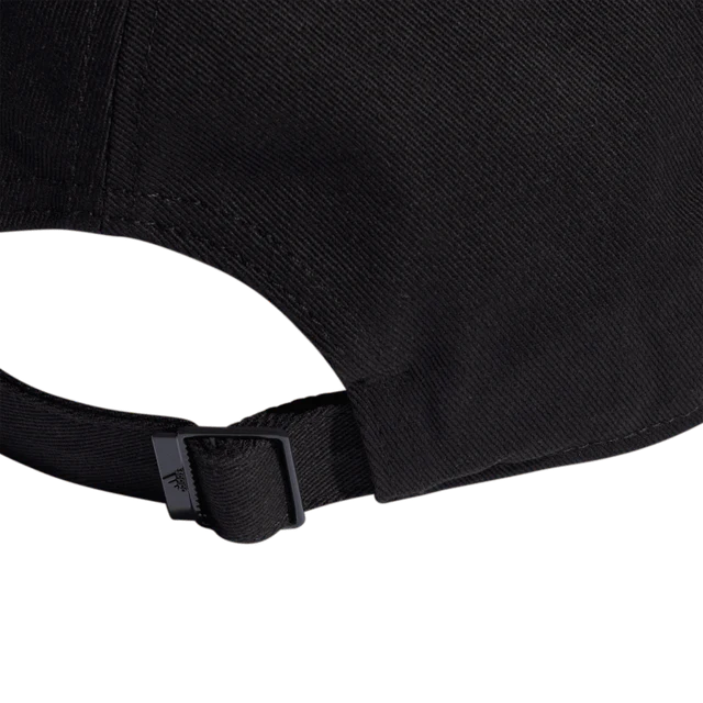 .Adidas COTTON TWILL BASEBALL CAP - Black/White- (II3513) - F