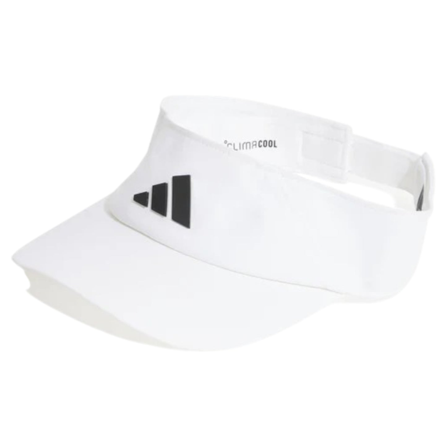 .ADIDAS WHITE CLIMACOOL VISOR- WHITE/BLACK - (JN6085) - F