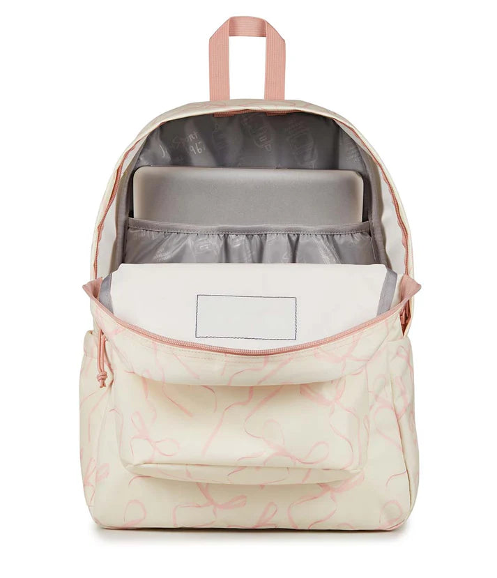 .Jansport Superbreak Plus Rows of Bows Backpack 26L - (JS0A4QUELH3) - R2L14/F