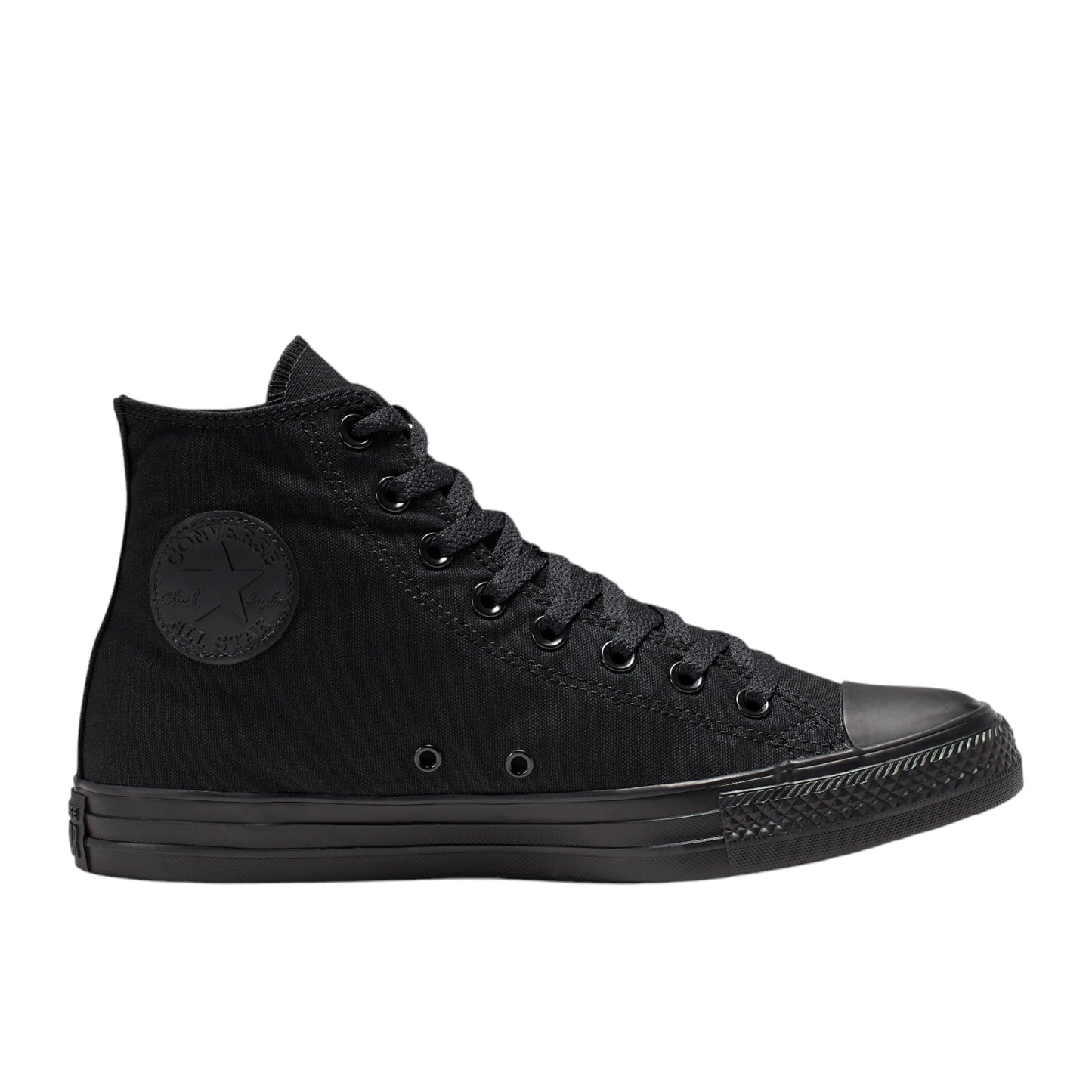 + Converse Chuck Taylor Unisex Canvas Mono Black Hi- (M3310C 13310) - R1L7