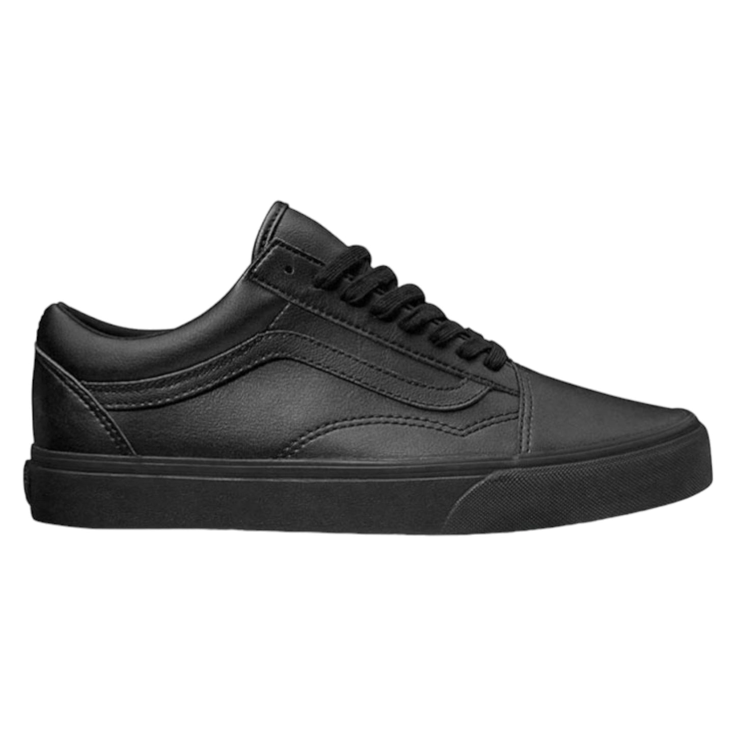 Vans Old Skool Mono Blk Leather - (VN0A38G1PXP) - OSL - R2L14