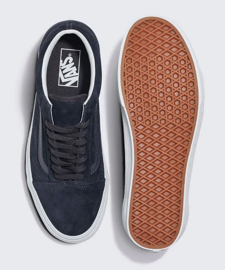 .Vans Old Skool - PIG SUEDE NINE IRON GREY - (VN00CP5BYD.GRY) - PIG - R1L6
