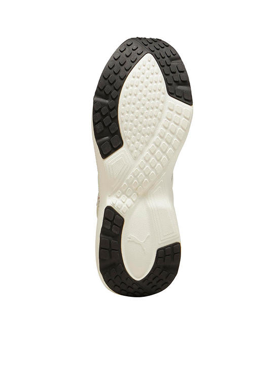 .PUMA SOFTRIDE Mayve Leopard II Women's Running Shoes - WARM WHITE/GOLD/BLACK -(310494 01) - MAV - R1L3