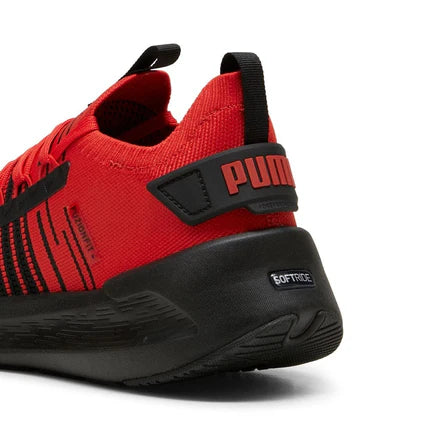.PUMA Mens SOFTRIDE Symmetry Fuzion - RED/BLACK - (310127-03) - MBR - R1L4
