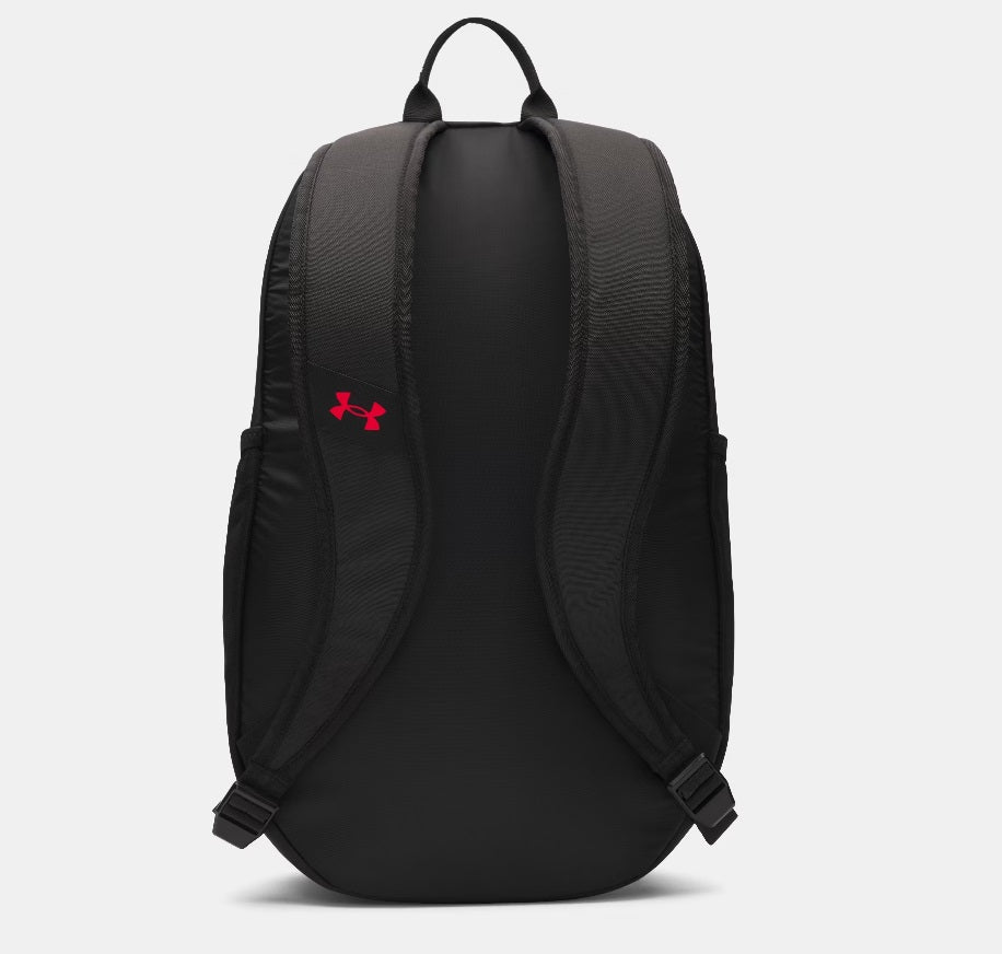.Under Armour Hustle Lite Backpack - BLACK/RED - (6000399-002) - C25