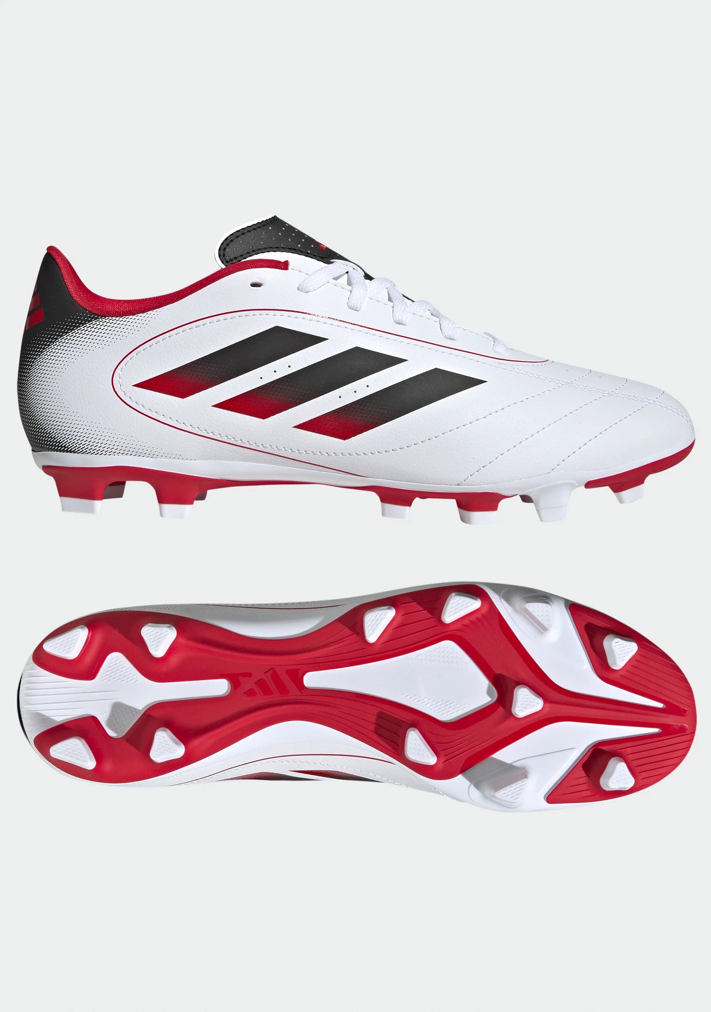.Adidas Men's Goletto IX Firm/Multi-Ground Boots WHITE/RED/BLACK - (IH5863) - GIX - R2L17?