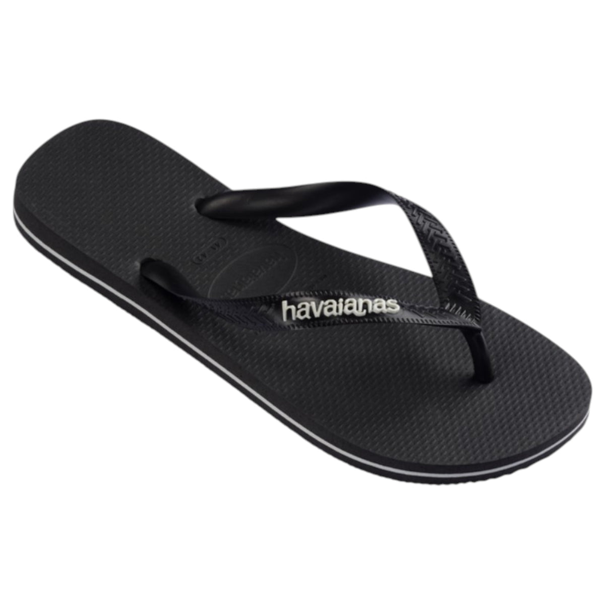 .Havaianas Mens Logo Filete 4747 - BLACK/GLACIER/WHITE - (LOGOFILETE) - HQT - F