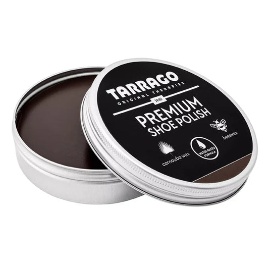 - Tarrago Premium Medium Brown Shoe Polish 50ml Carnauba Beeswax (46PSP39) - F