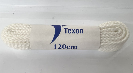 Texon White Shoe Laces 120 cms - F