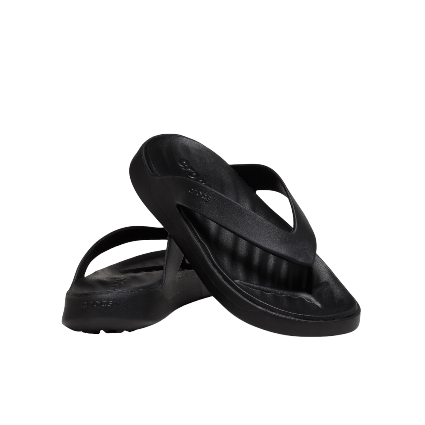 - Crocs Womens Getaway Flip Black - (209589 001) - F