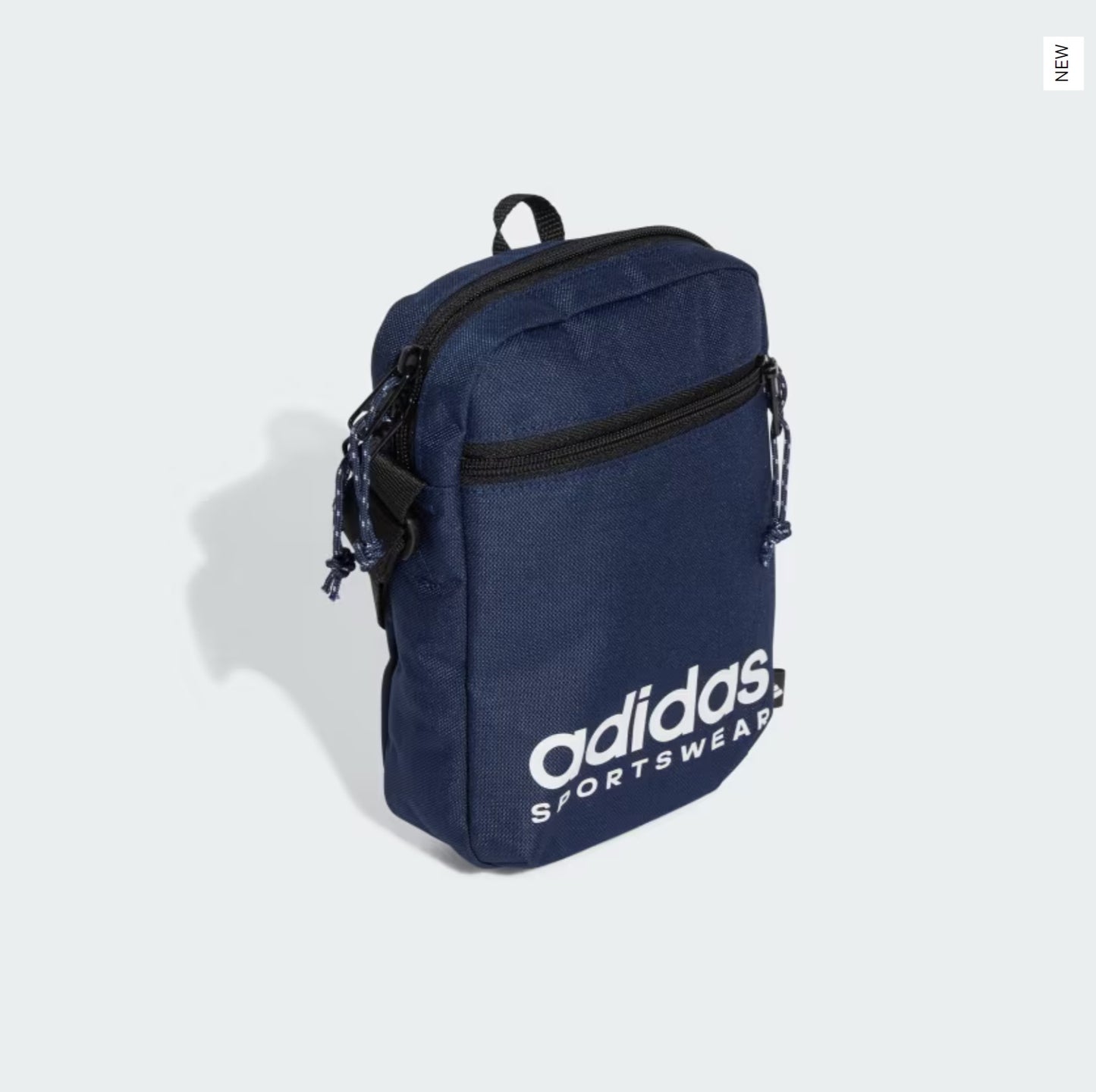 .Adidas Linear Core Organizer Pouch Bag Navy Blue/White - (JE6707) - F