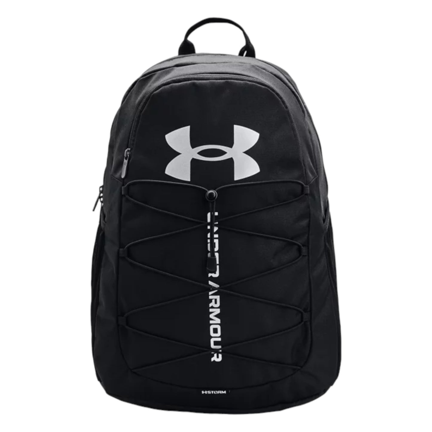 - Under Armour Hustle Sport Backpack Black/Black/Silver - (1364181 001)