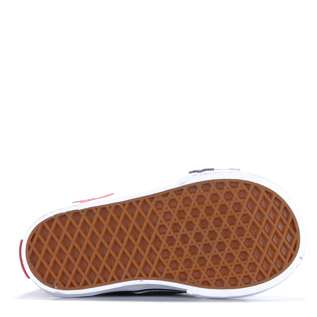 .Vans Authentic Elastic V Flower - PURPLE/WHITE FLOWER - (VN000YSCFR.PRP) - EV - L2