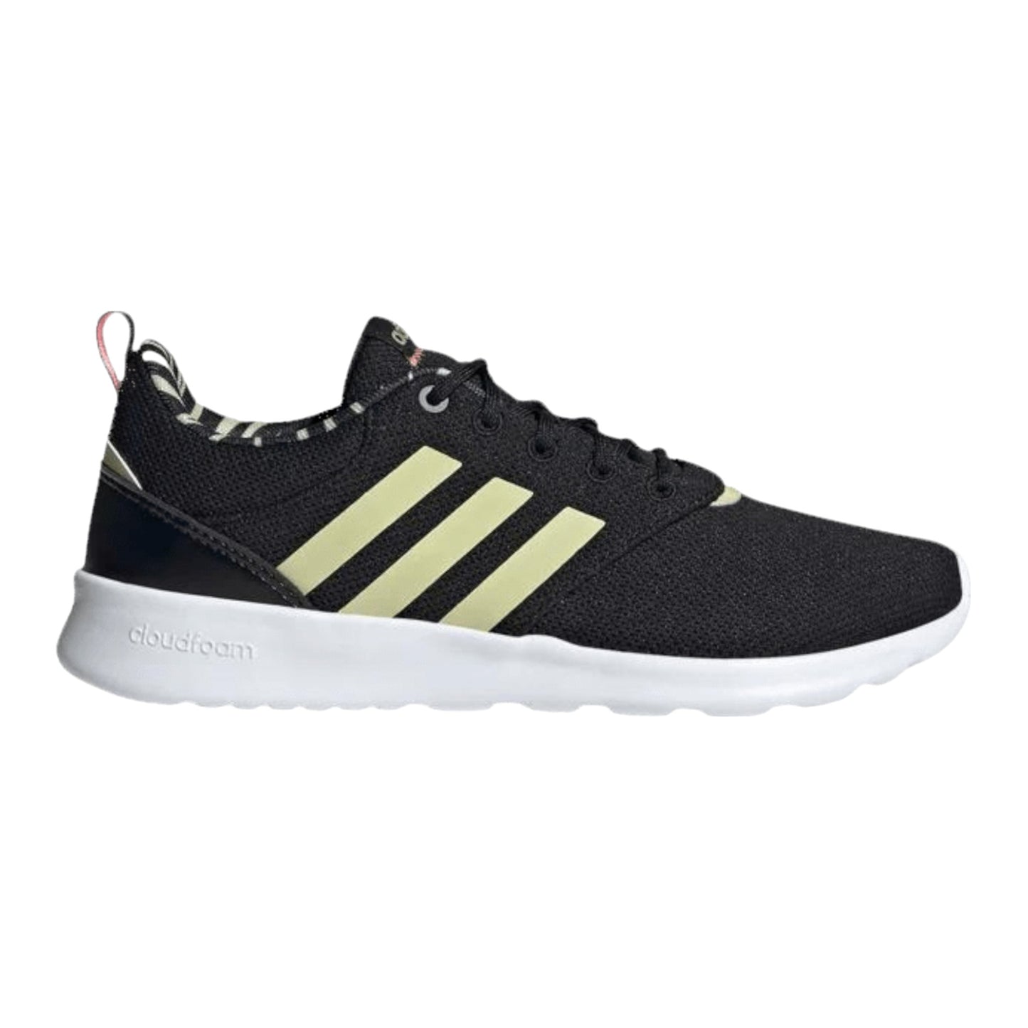 Adidas Womens QT RACER 2.0 Black/Gold Print - (GX5681) - RTQ - R2L14