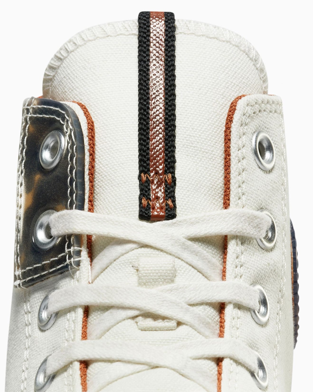 .Converse Unisex Chuck Taylor All Star Tortoise High Top Egret Seasonal Colour Hi Top - (A04647) - TOR - R1L6