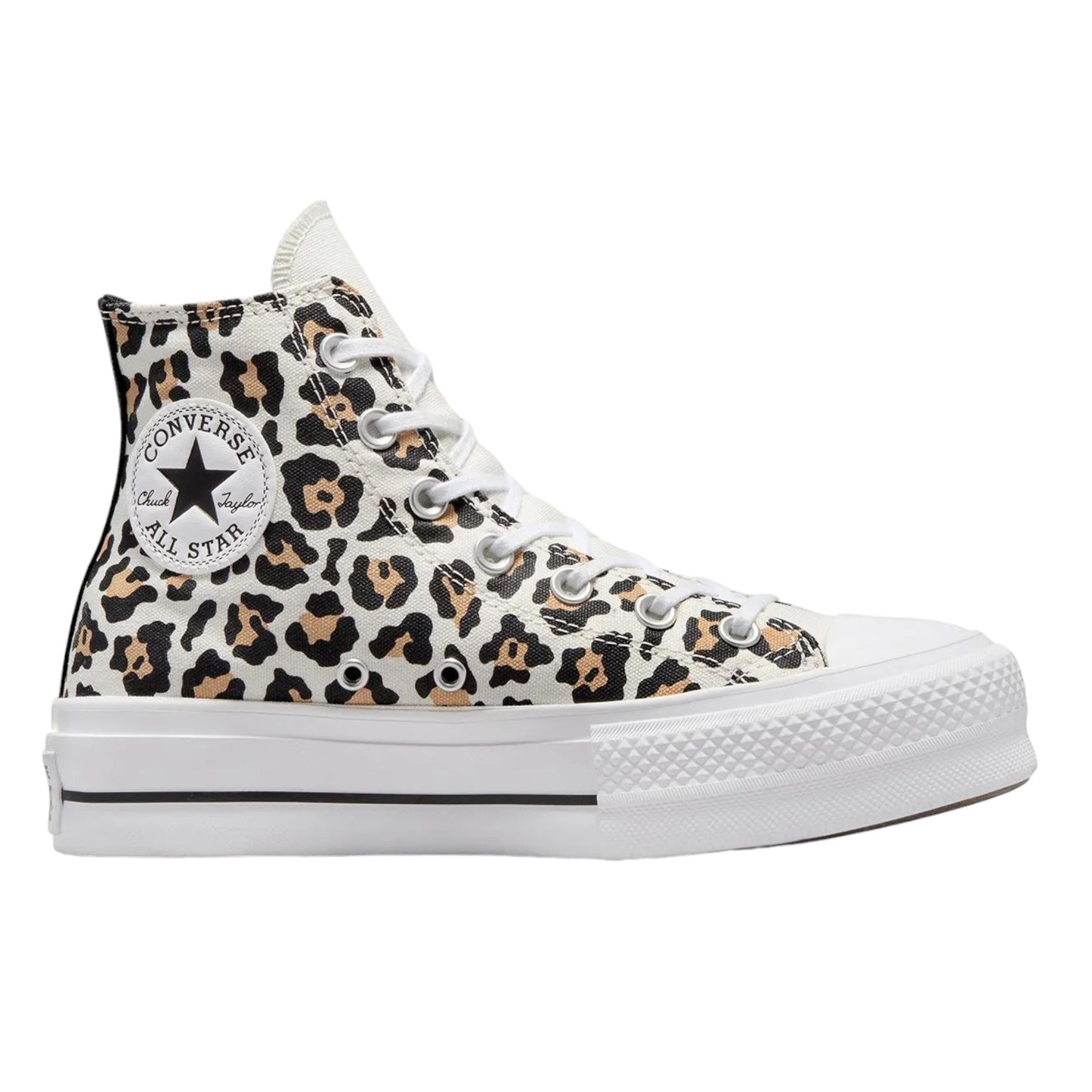 - Womens Converse Chuck Taylor All Star Lift Leopard Love High Top Canvas - (A05359) - LEO - R1L7