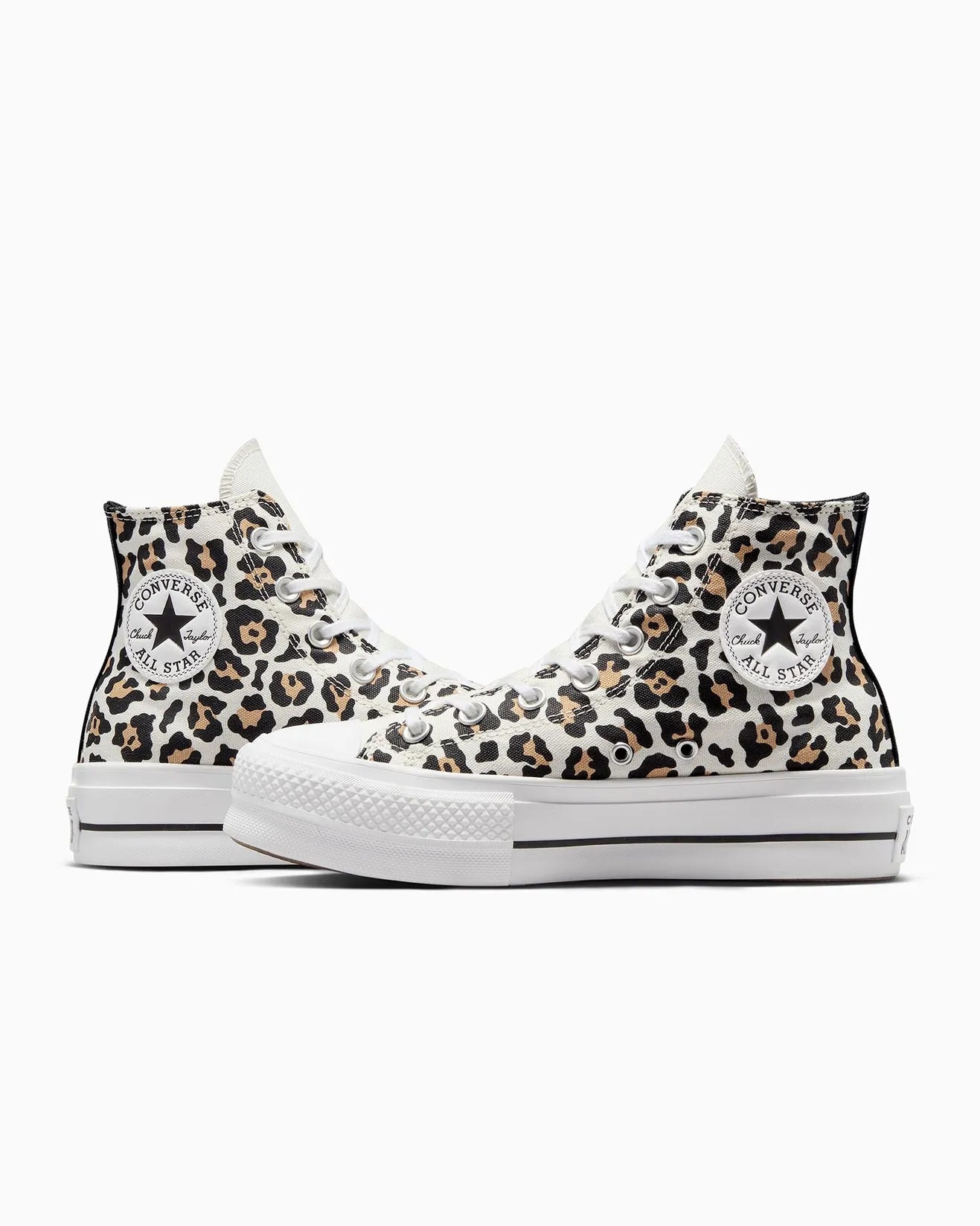 - Womens Converse Chuck Taylor All Star Lift Leopard Love High Top Canvas - (A05359) - LEO - R1L7