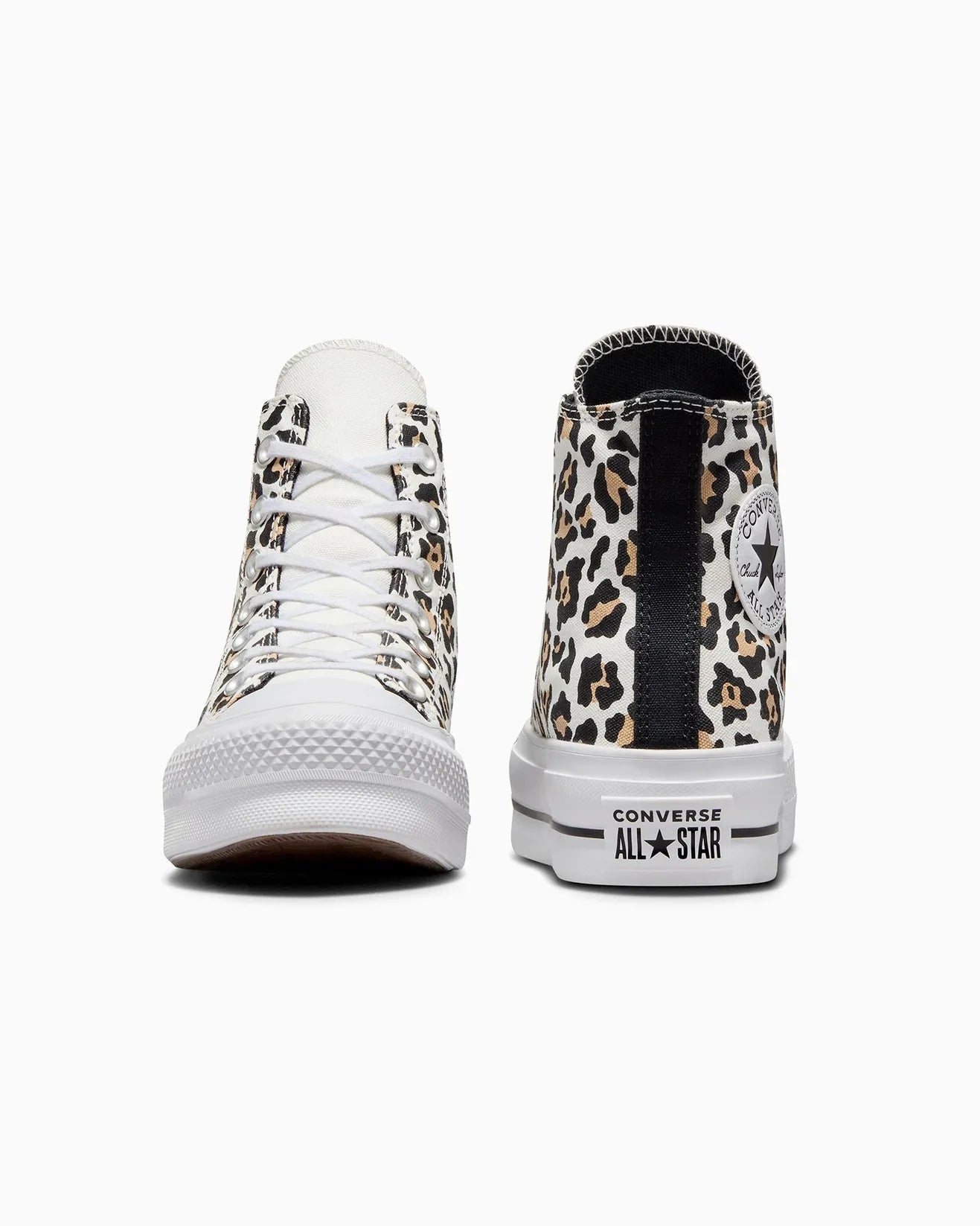 - Womens Converse Chuck Taylor All Star Lift Leopard Love High Top Canvas - (A05359) - LEO - R1L7