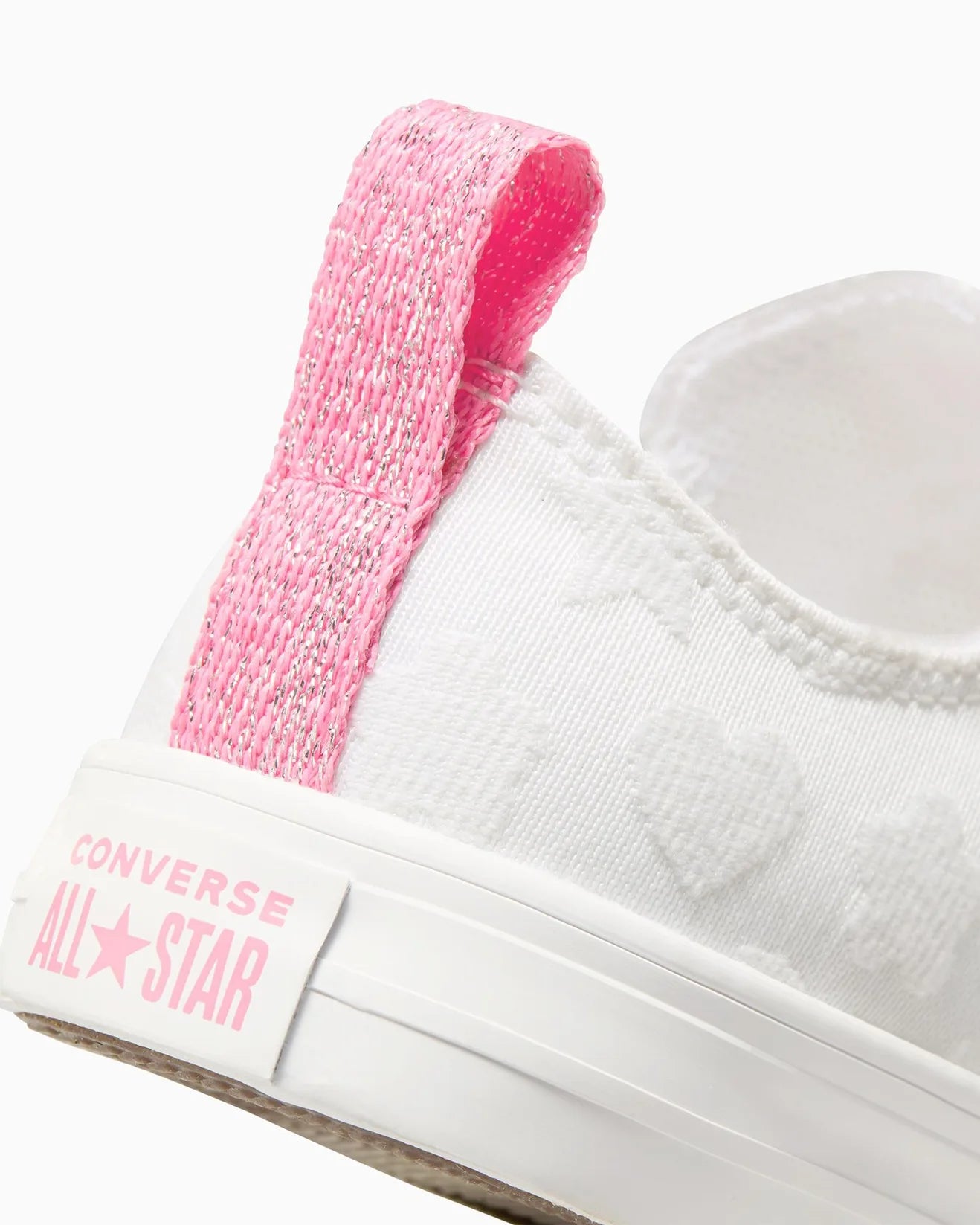 - Converse Chuck Taylor Toddler 2V BE-DAZZLING Low White  - (A06329) - DAZ - R1L1