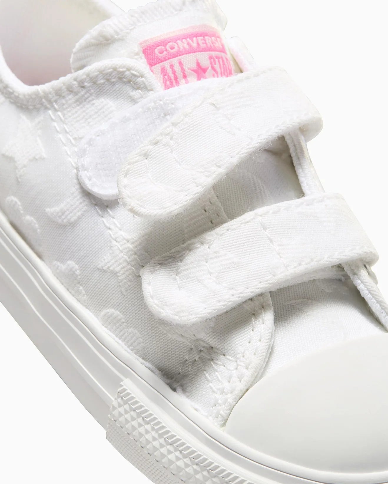 - Converse Chuck Taylor Toddler 2V BE-DAZZLING Low White - (A06329) - DAZ - R1L1