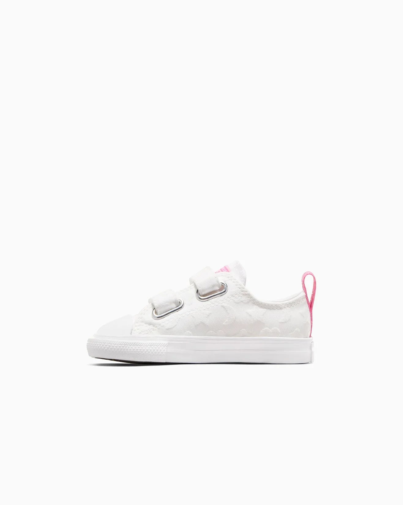 - Converse Chuck Taylor Toddler 2V BE-DAZZLING Low White - (A06329) - DAZ - R1L1