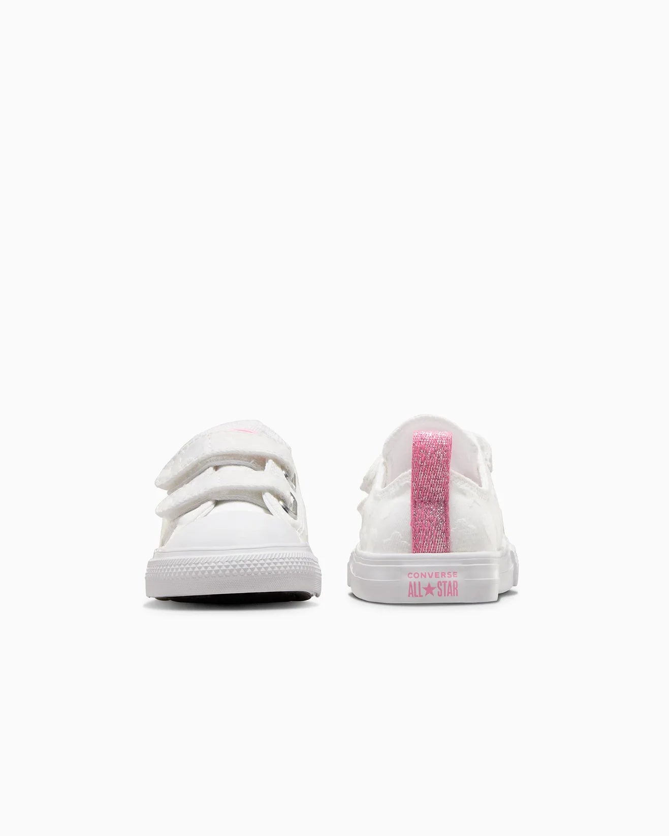 - Converse Chuck Taylor Toddler 2V BE-DAZZLING Low White - (A06329) - DAZ - R1L1