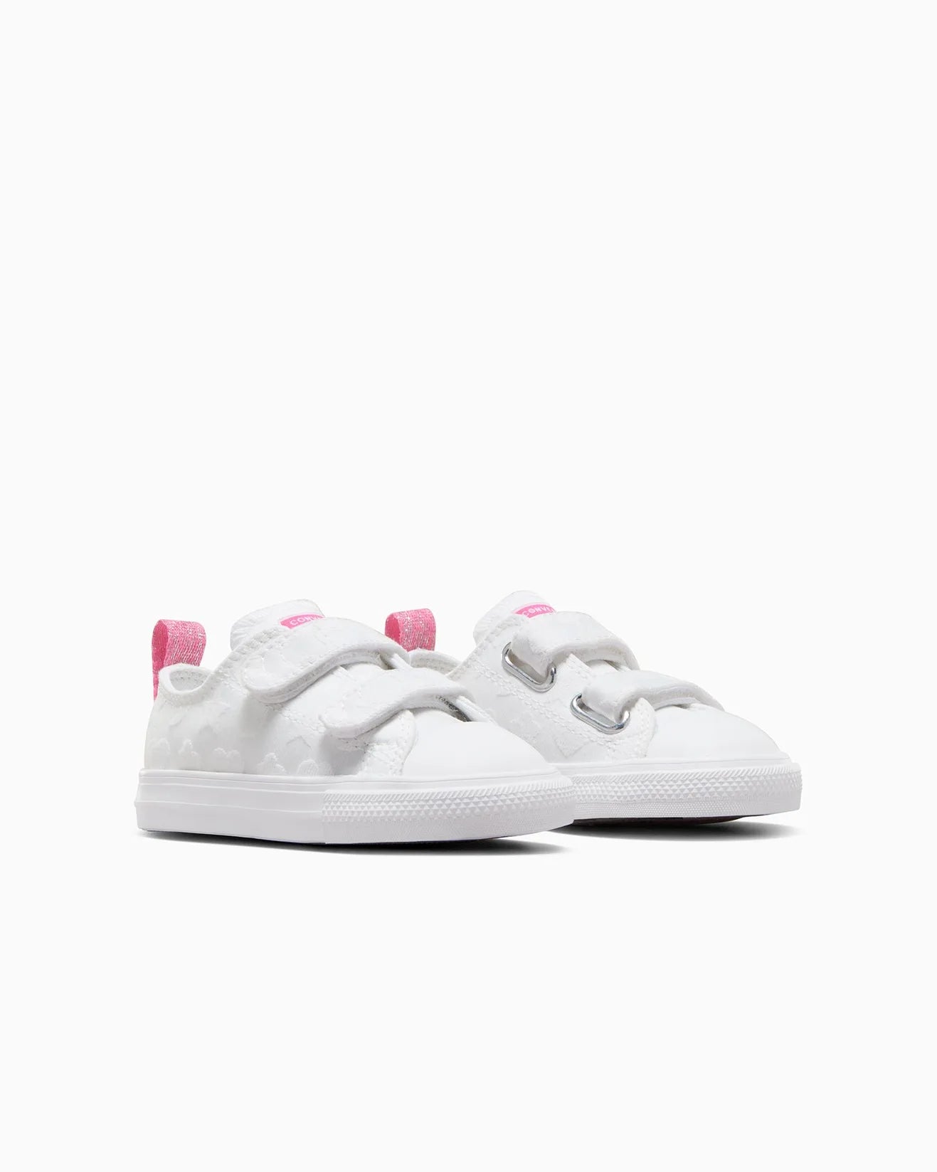 - Converse Chuck Taylor Toddler 2V BE-DAZZLING Low White - (A06329) - DAZ - R1L1