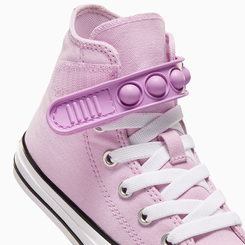 - Converse KIDS CT 1V Seasonal Colour HI Top - Stardust Lilac/Grape Fizz/White - (A08119) - LIL - R1L1