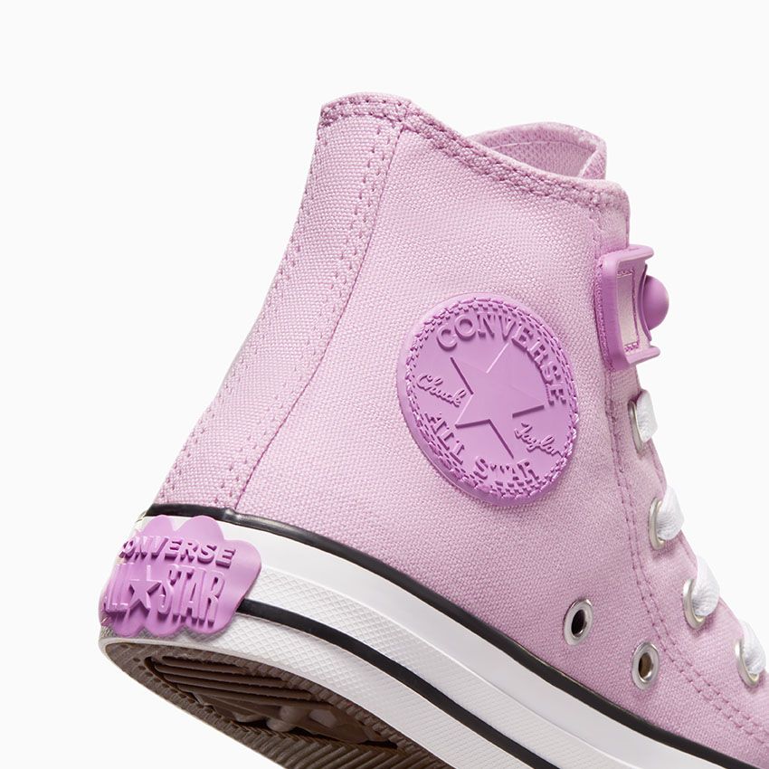 - Converse KIDS CT 1V Seasonal Colour HI Top - Stardust Lilac/Grape Fizz/White - (A08119) - LIL - R1L1