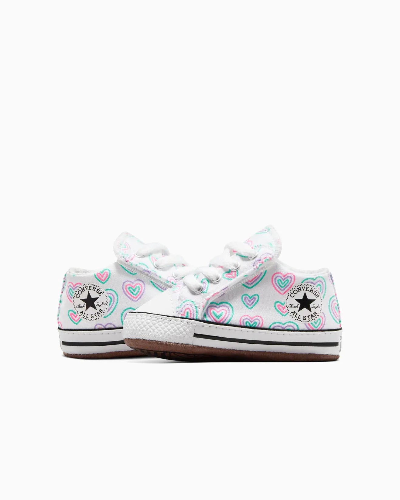 .Converse CTAll Star Hearts Easy On Cribster Low Top White- (A08460) - CPC - R2L14