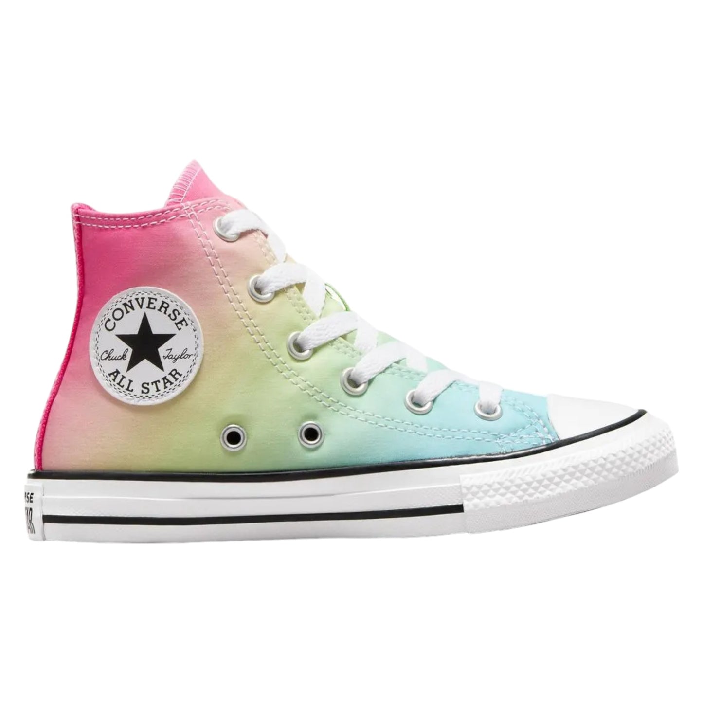 .Converse Kids Chuck Taylor HYPER BRIGHTS HI TOP CYN - (A08748) - CYN - R1L2