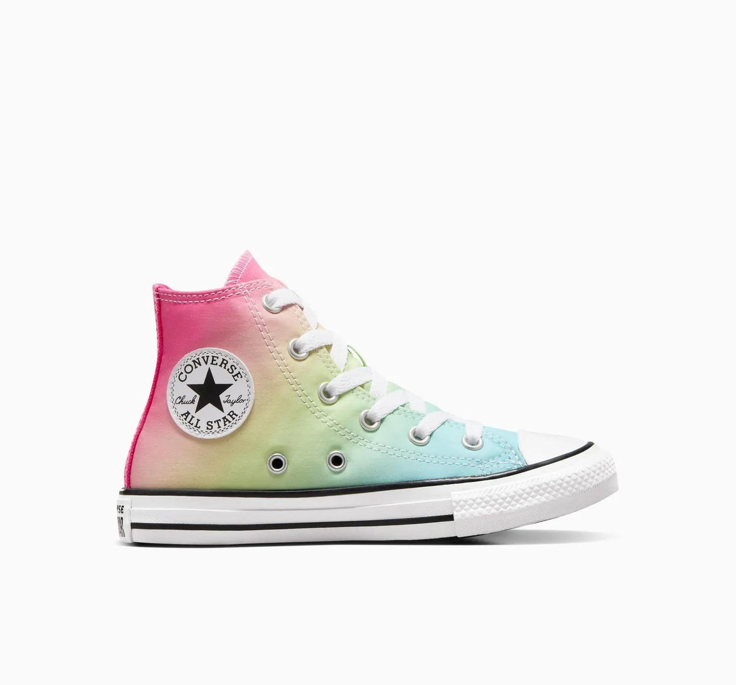 .Converse Kids Chuck Taylor HYPER BRIGHTS HI TOP CYN - (A08748) - CYN - R1L2