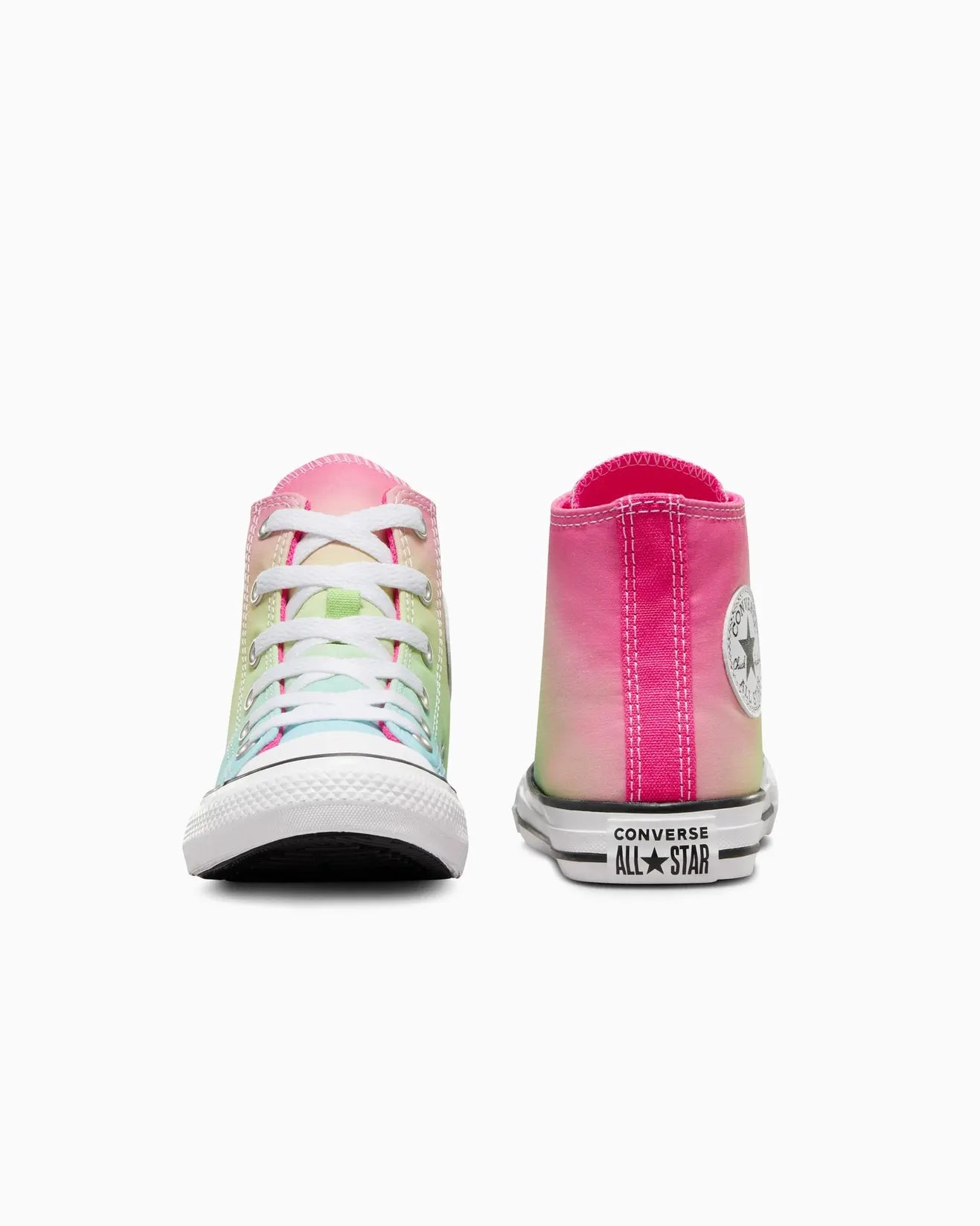 .Converse Kids Chuck Taylor HYPER BRIGHTS HI TOP CYN - (A08748) - CYN - R1L2