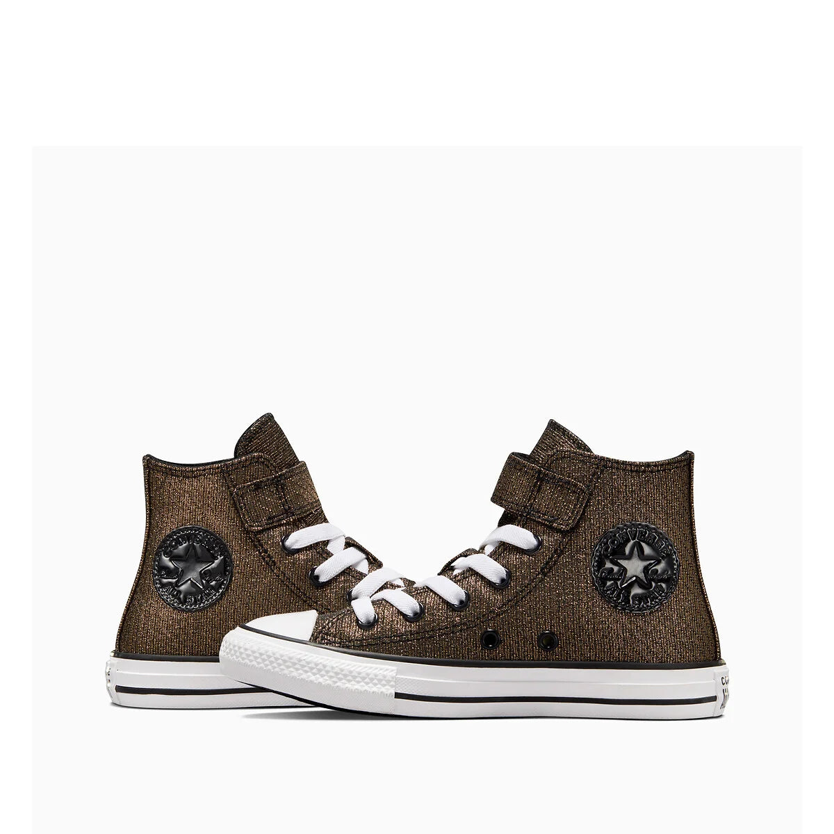 - Converse Chuck Taylor Kids Sparkle Party High Top Canvas - (A05504) - GG - R1L8