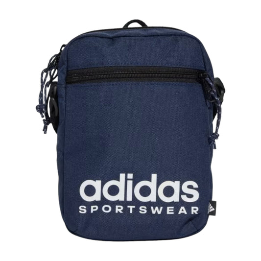 .Adidas Linear Core Organizer Pouch Bag Navy Blue/White - (JE6707) - F